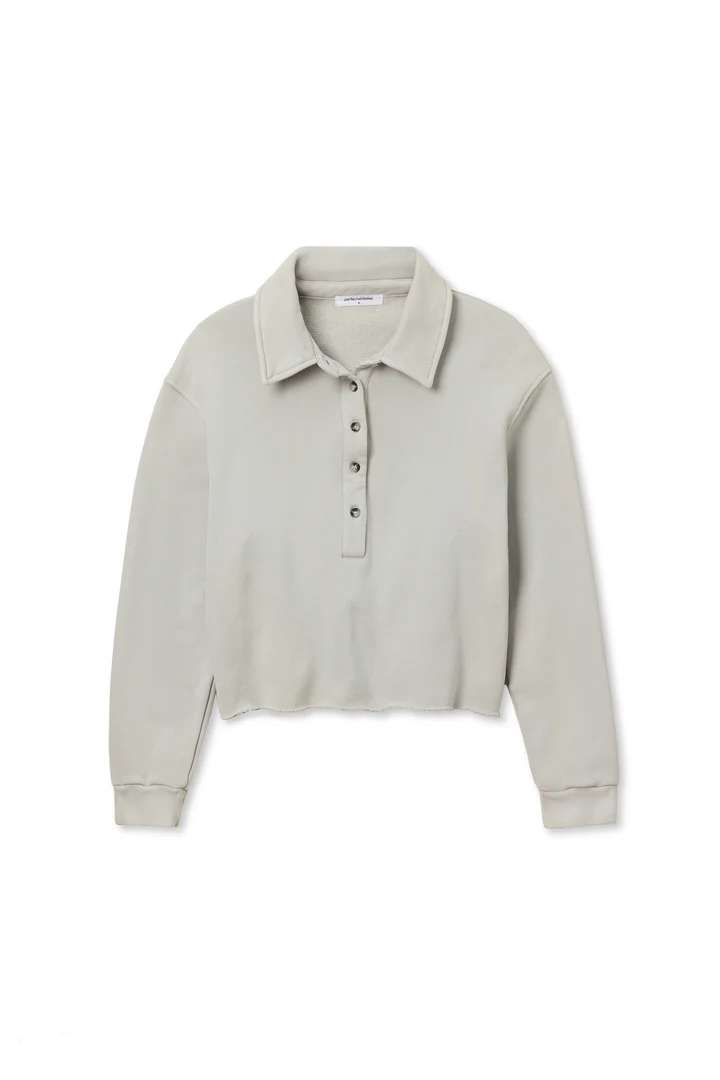 Silver Vinny Fleece Sweatshirt