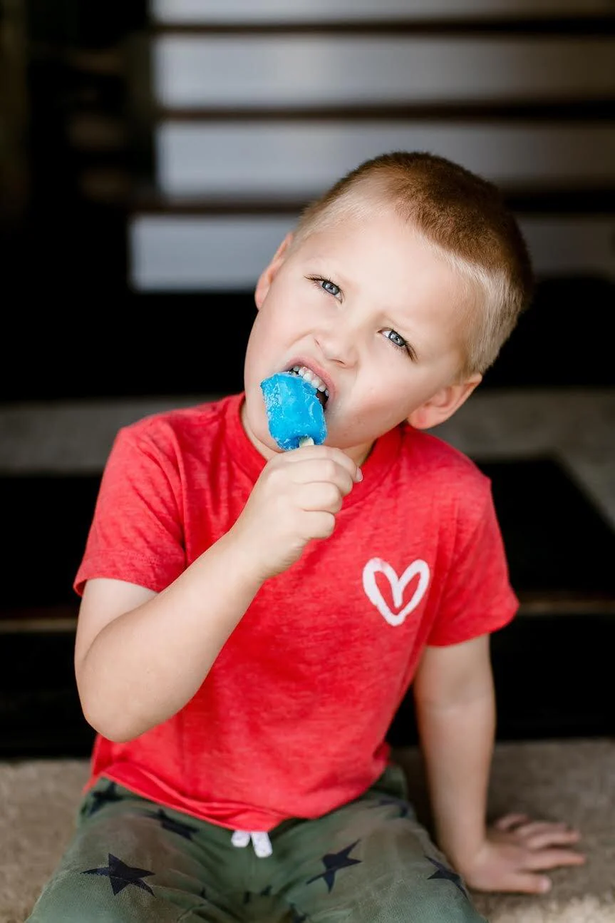 Red Imperfect Heart Toddler Tee