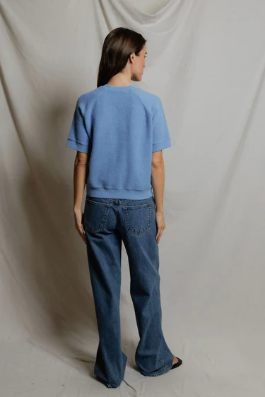 Pacific Blue Kennedy Core Fleece Short Sleeve
