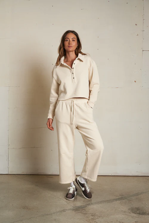 Sugar Fallon Fleece Barrel Sweat Pant