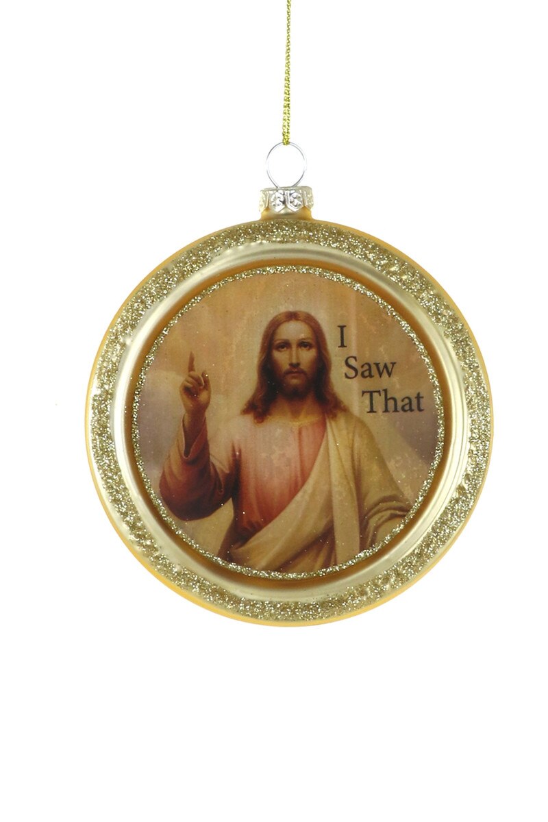 'I Saw That' Ornament