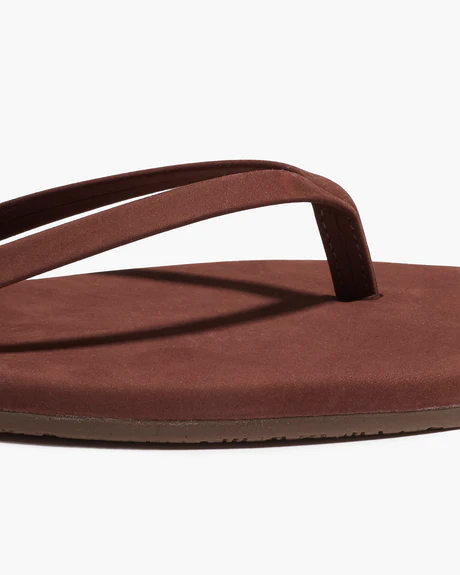 Square Toe Lily Suede in Bourbon