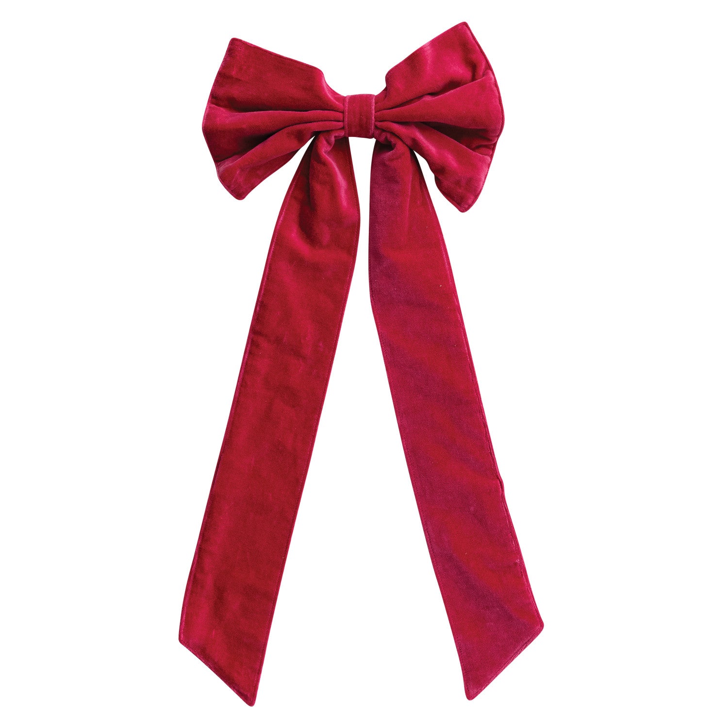 21" Fuchsia Clip-On Bow