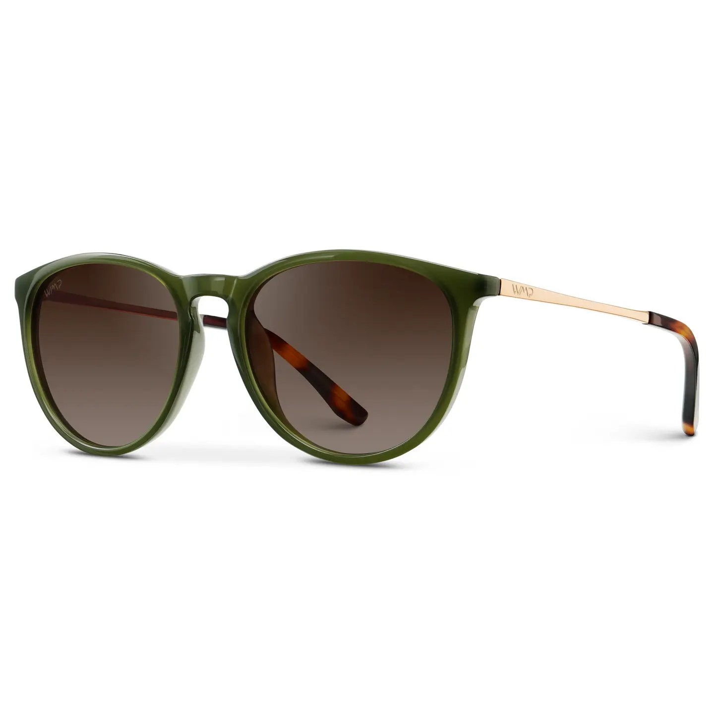 Drew in Olive Green/Brown Gradient