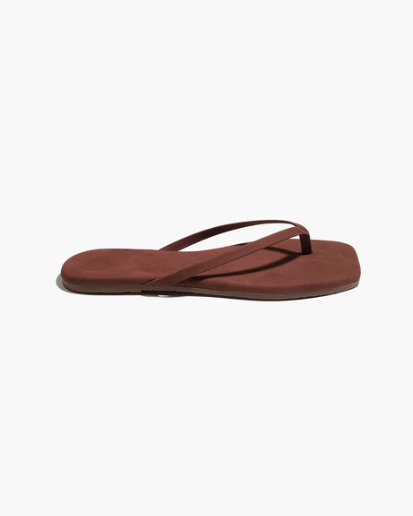 Square Toe Lily Suede in Bourbon