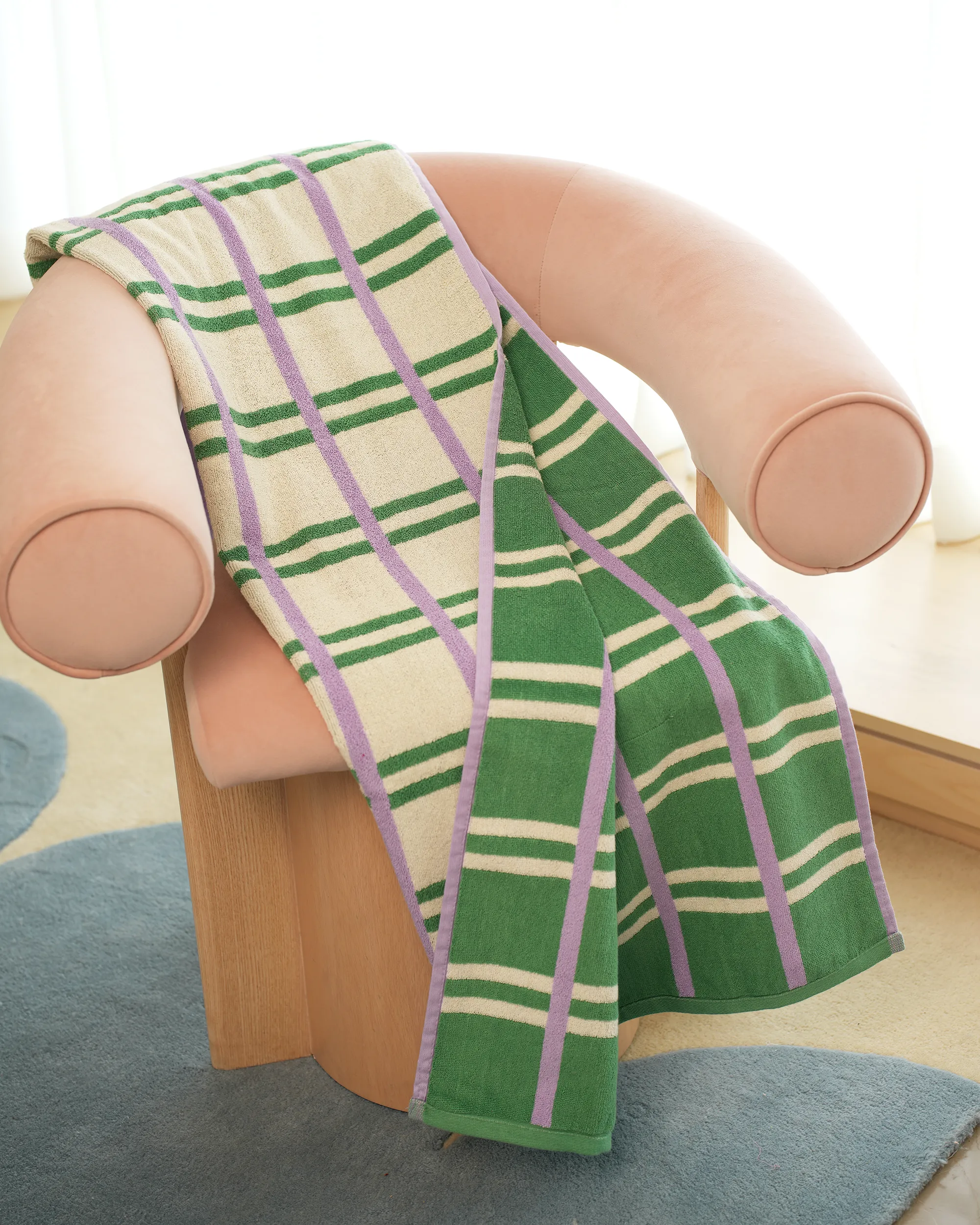 Lavender Fields Beach Towel