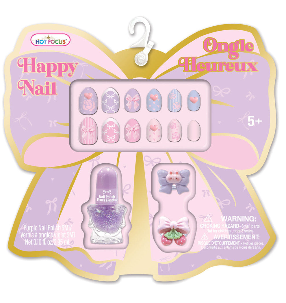 Bowtiful Happy Nails Set