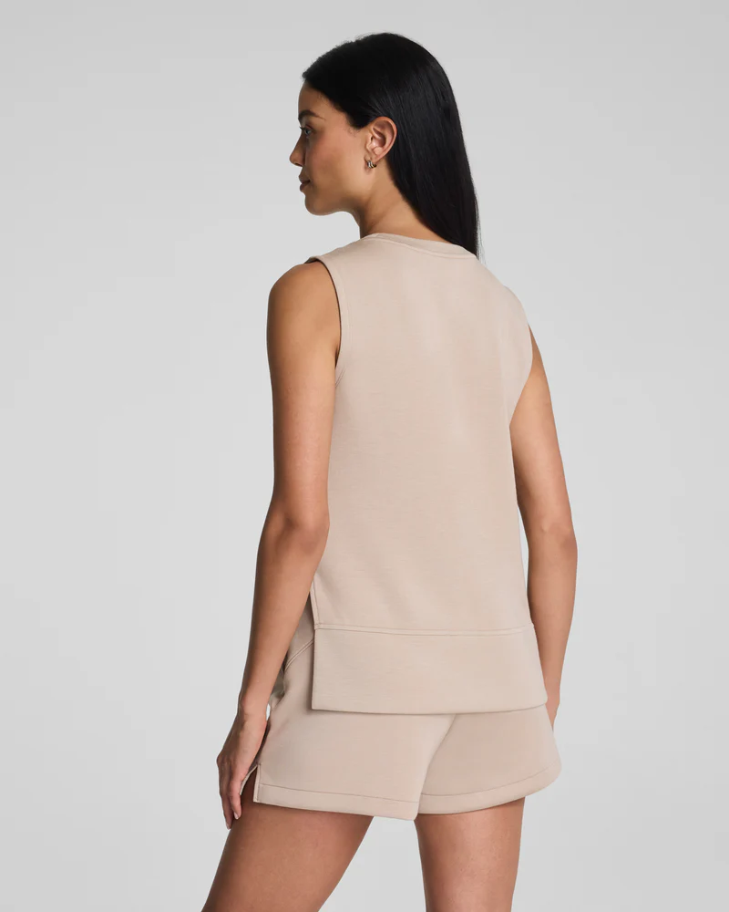 Spanx AirEssentials® Crewneck Tank in Dune