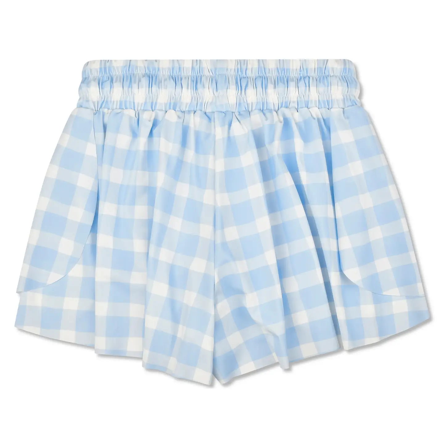 Blue Gingham Butterfly Shorts