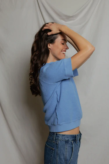 Pacific Blue Kennedy Core Fleece Short Sleeve
