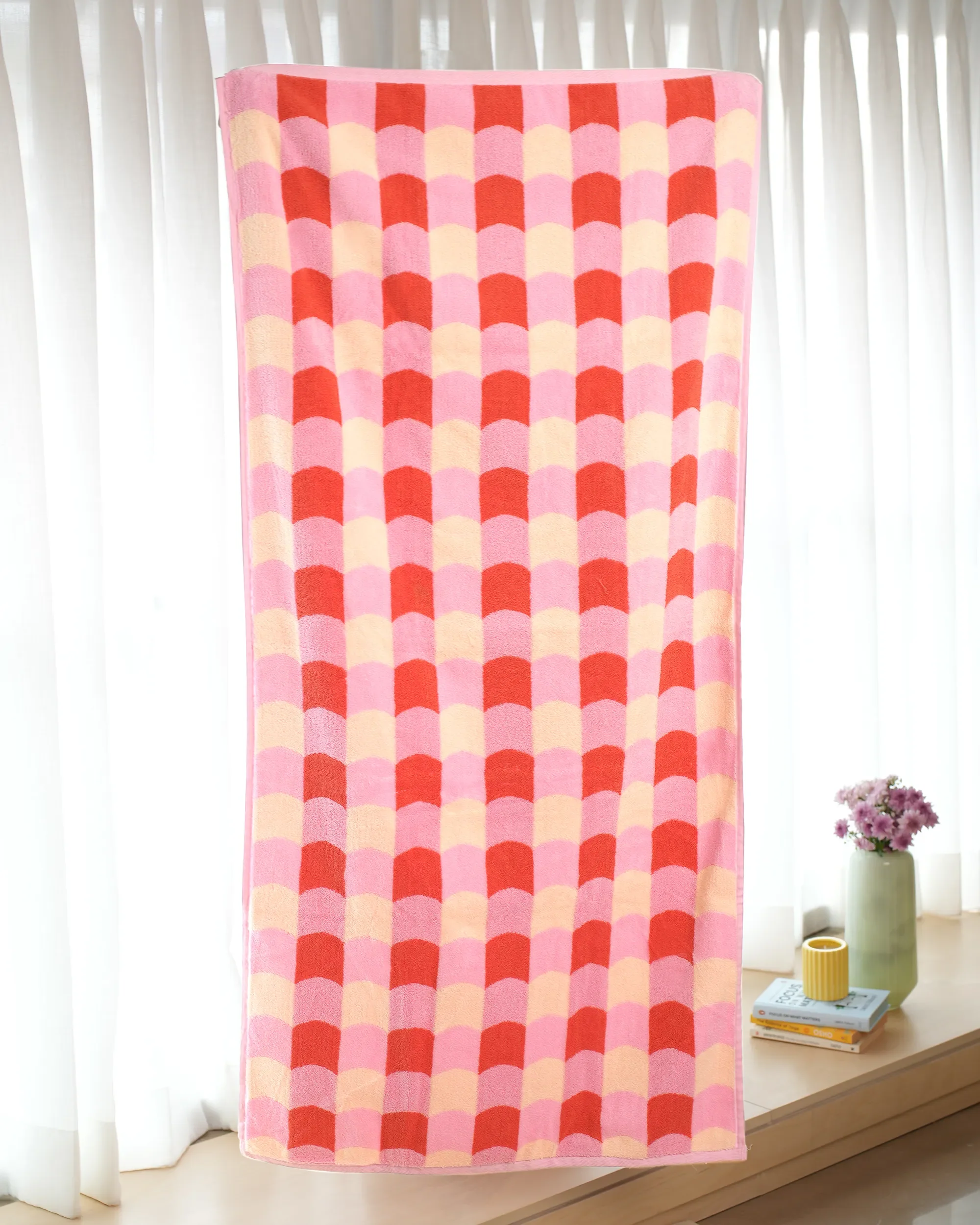 Cherry Blossom Beach Towel