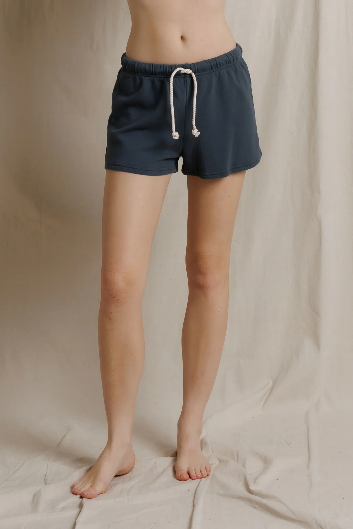 Layla French Terry Sweat Shorts in Turbulence