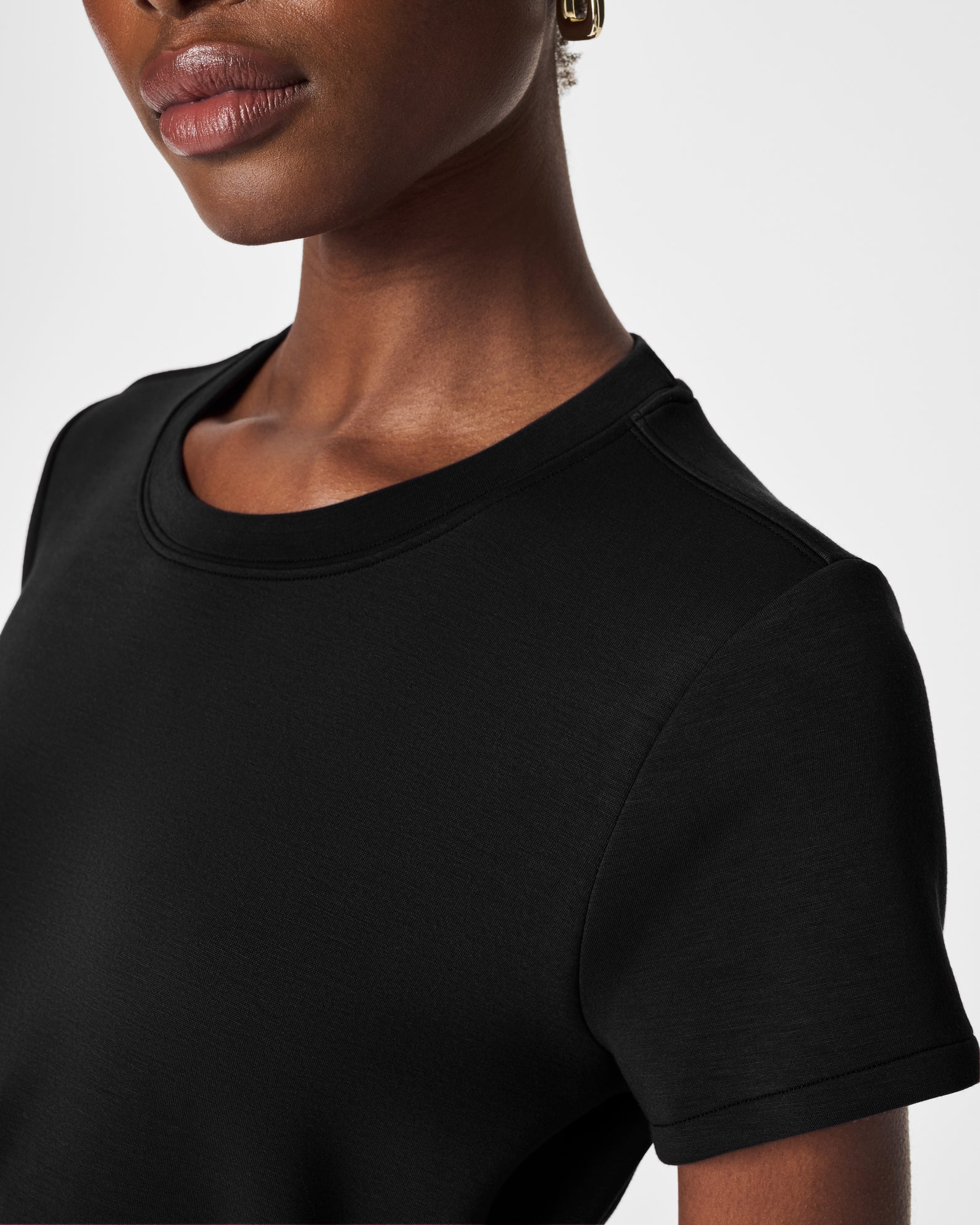 Spanx AirEssentials Maxi T-Shirt Dress - Black