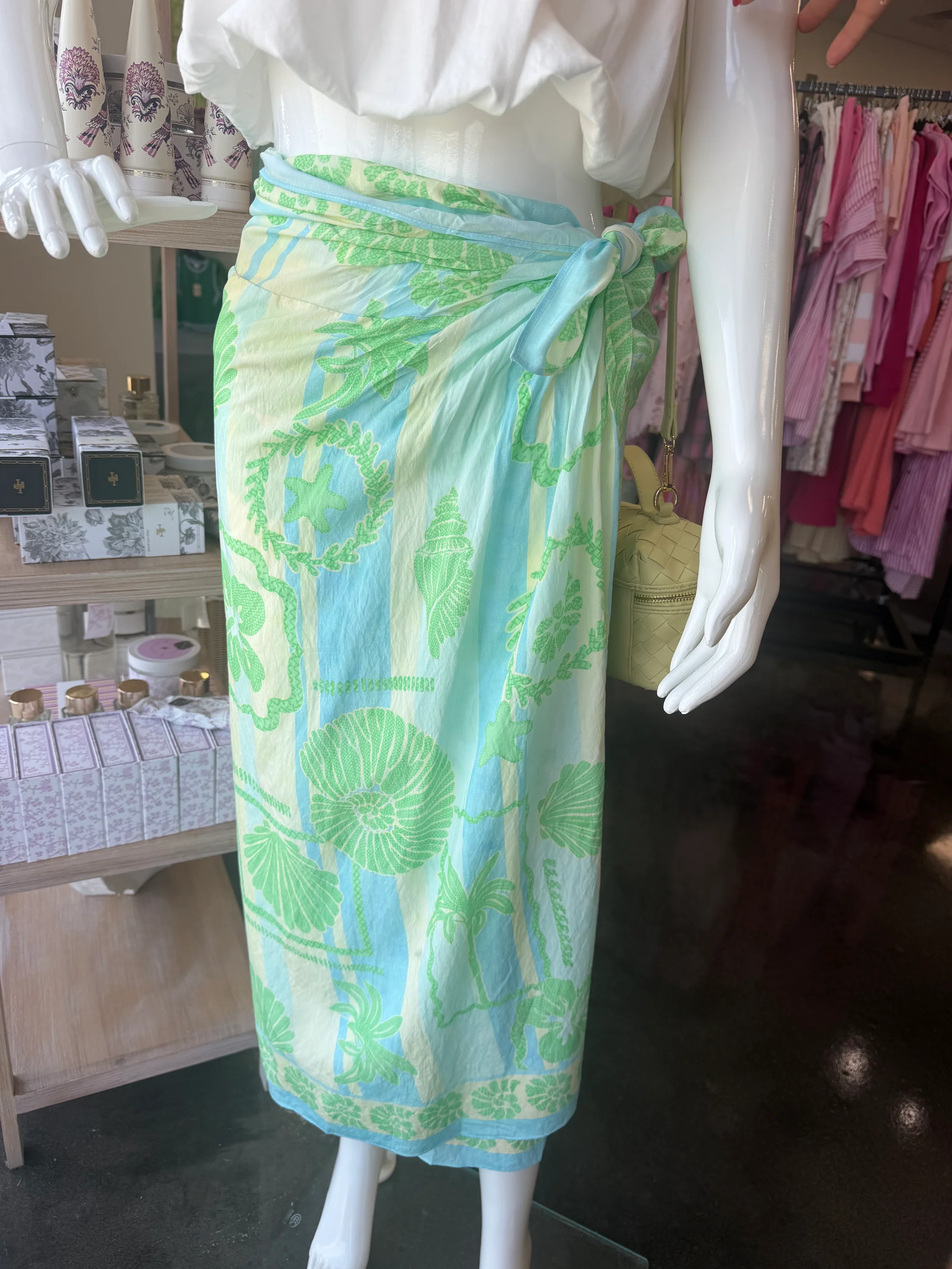 Sea Shell Stripe Sarong