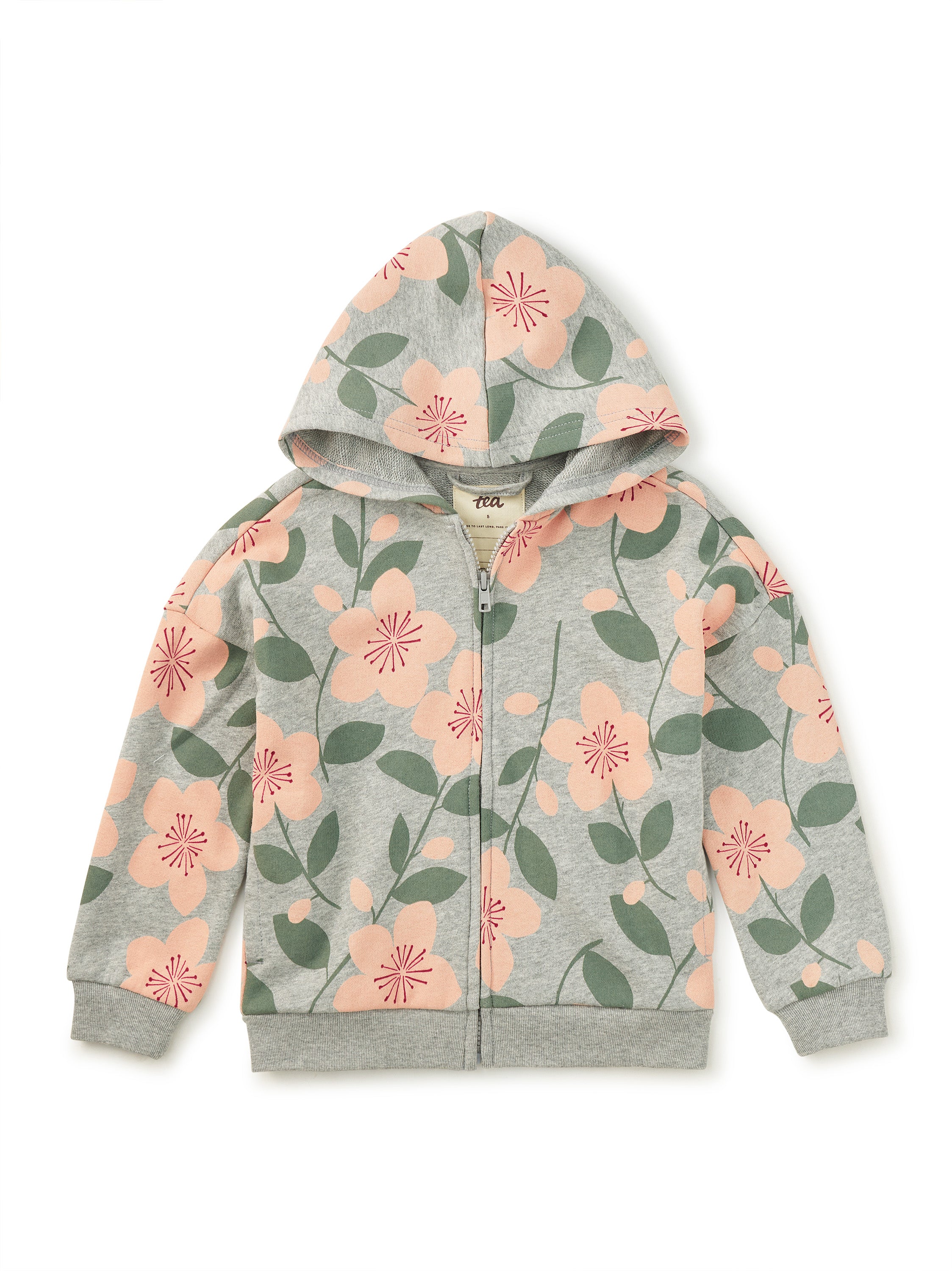 Plum Blossom Easy Fit Hoodie Hoodie