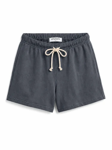 Layla French Terry Sweat Shorts in Turbulence