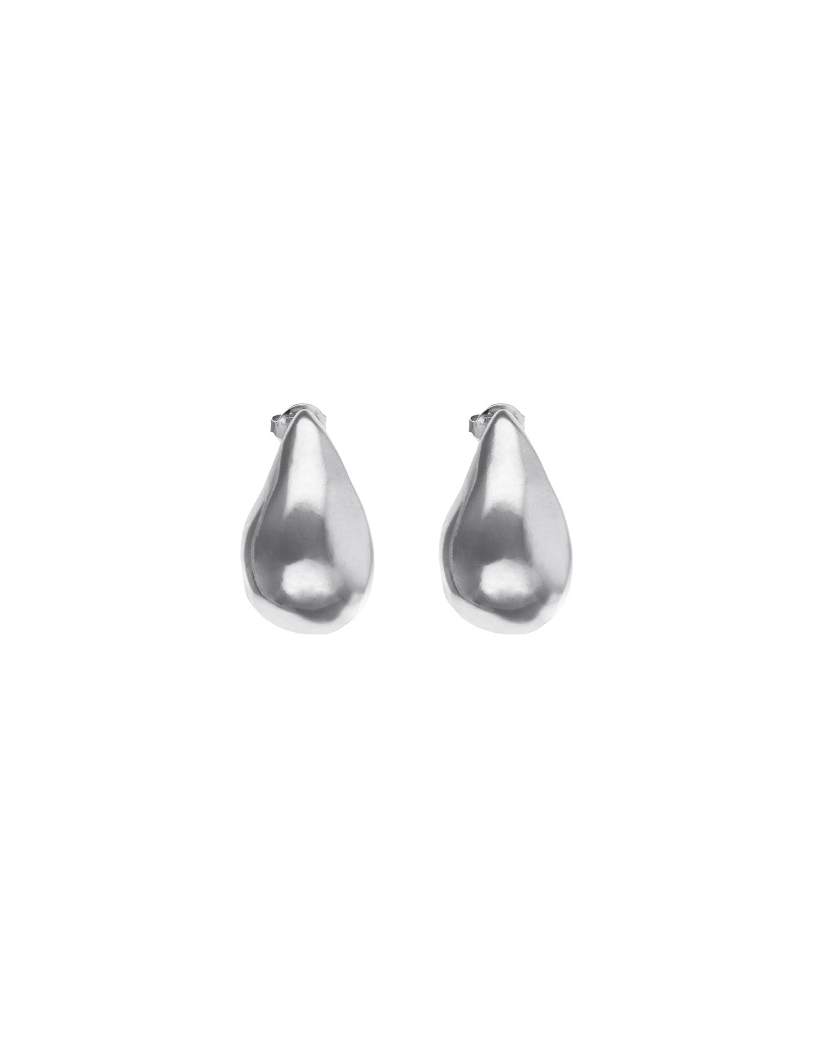 Silver Corium Tear Drop Earrings