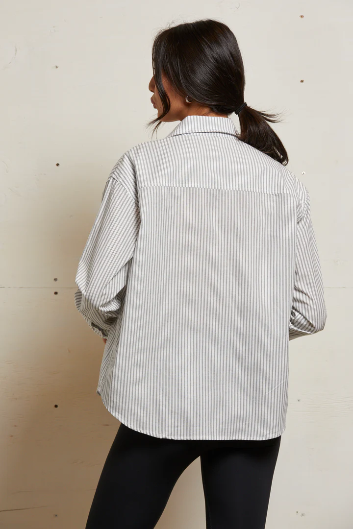 James Chute Cotton Poplin Button Down