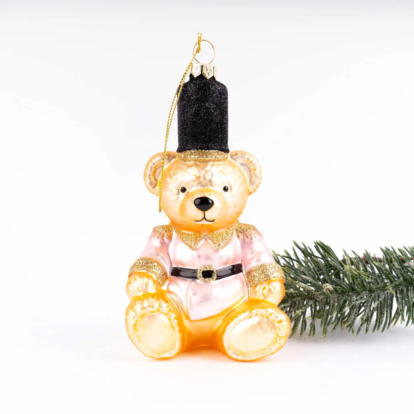 Pink Teddy Bear Ornament