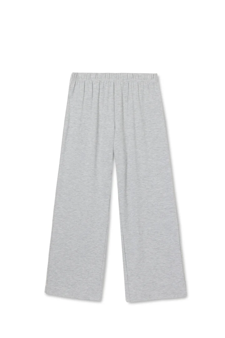 Heather Grey Marcie Straight Leg Pant