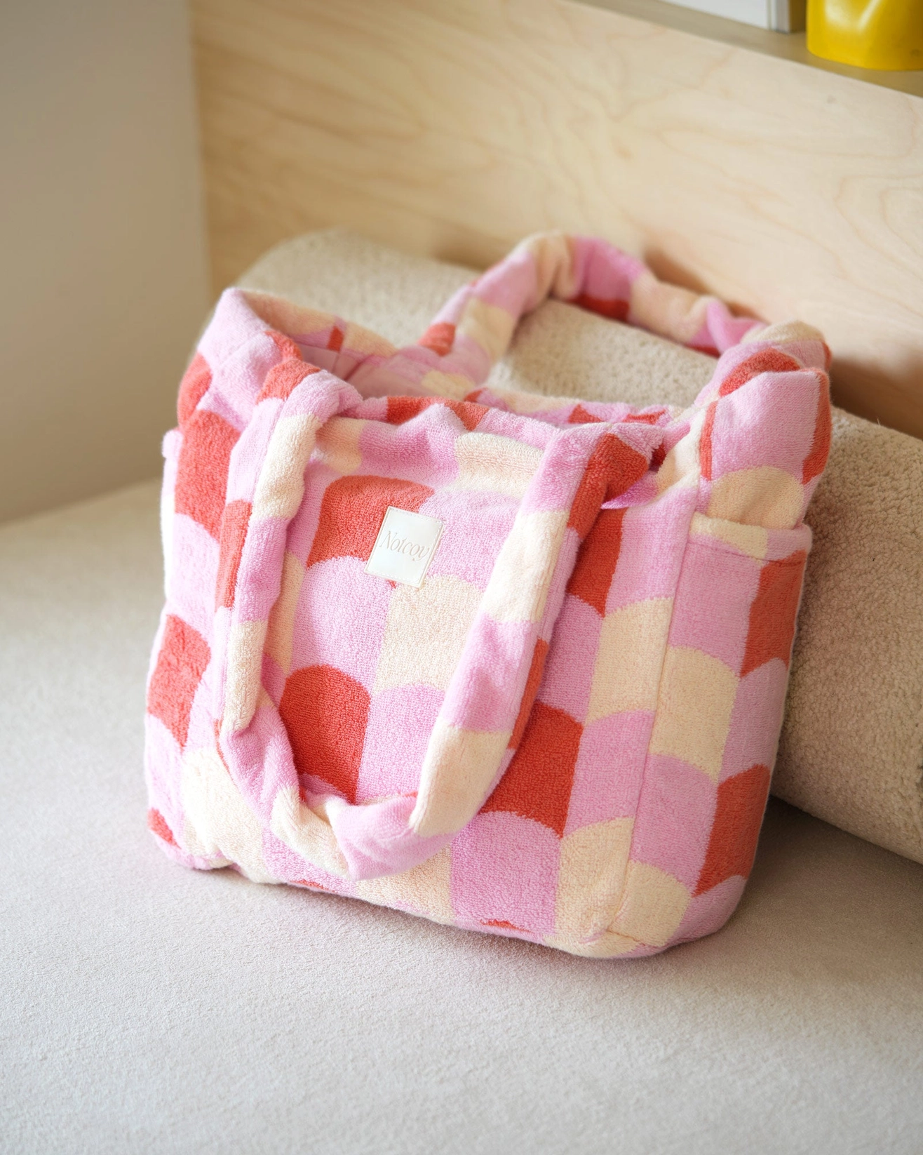 Cherry Blossom Terry Tote Bag