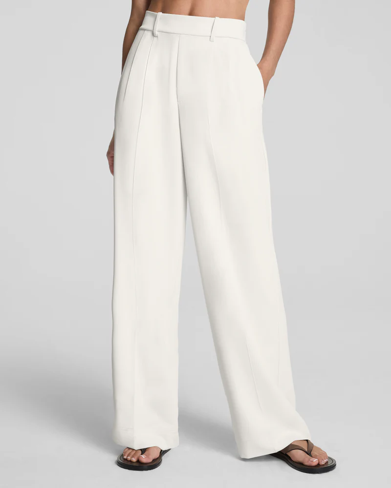 Spanx®  CarryOn Wide Leg Pant in Ivory