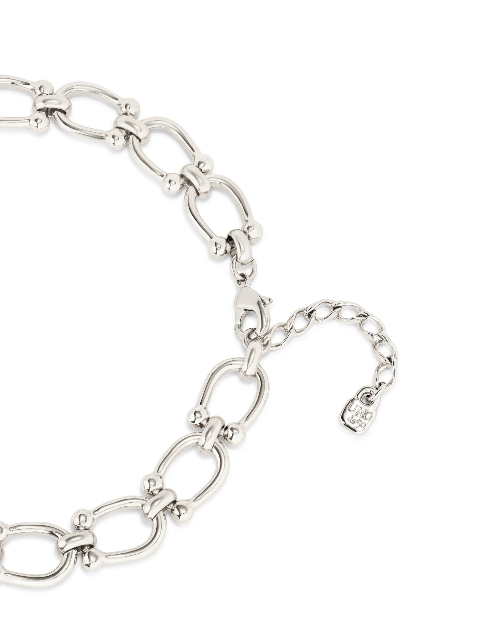 Silver Short Link Chain Necklace