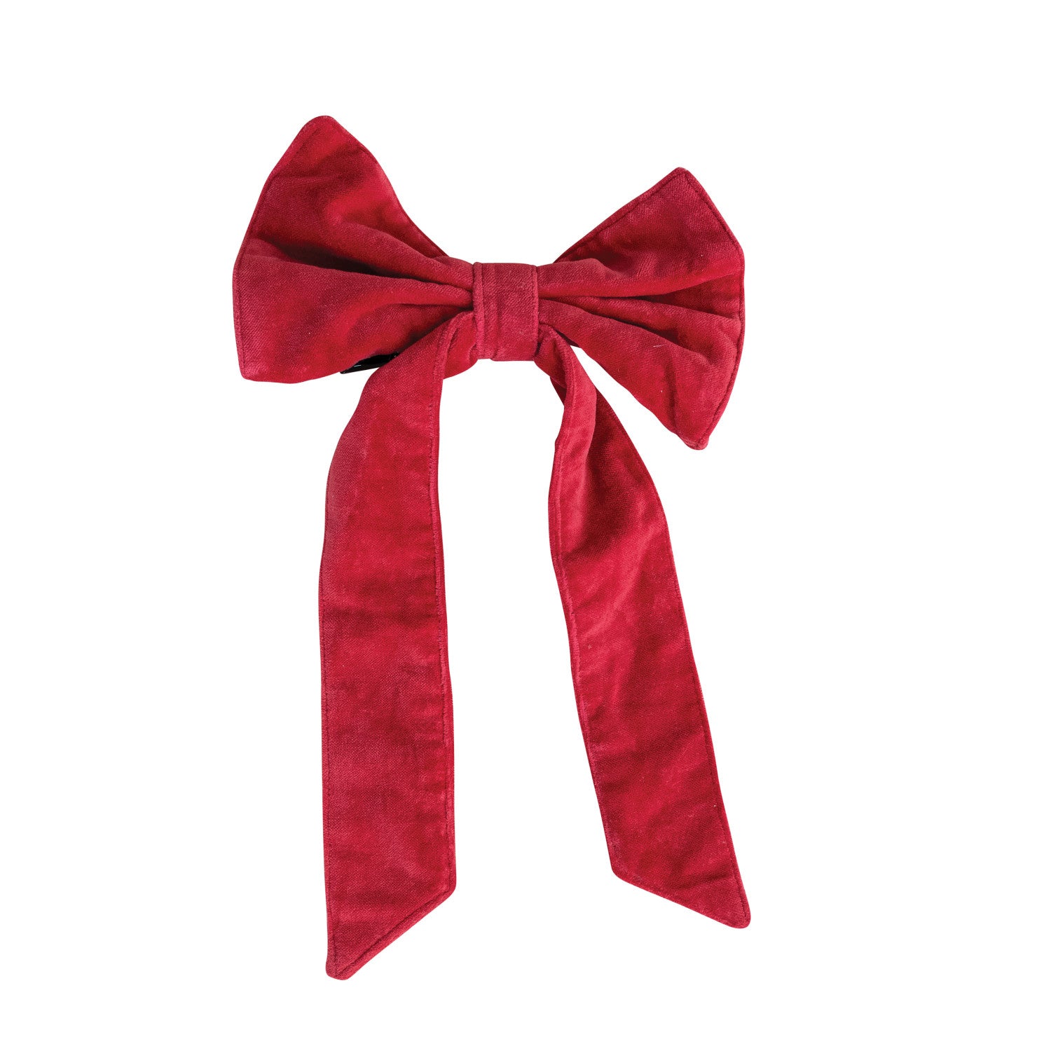 13" Red Clip-On Bow