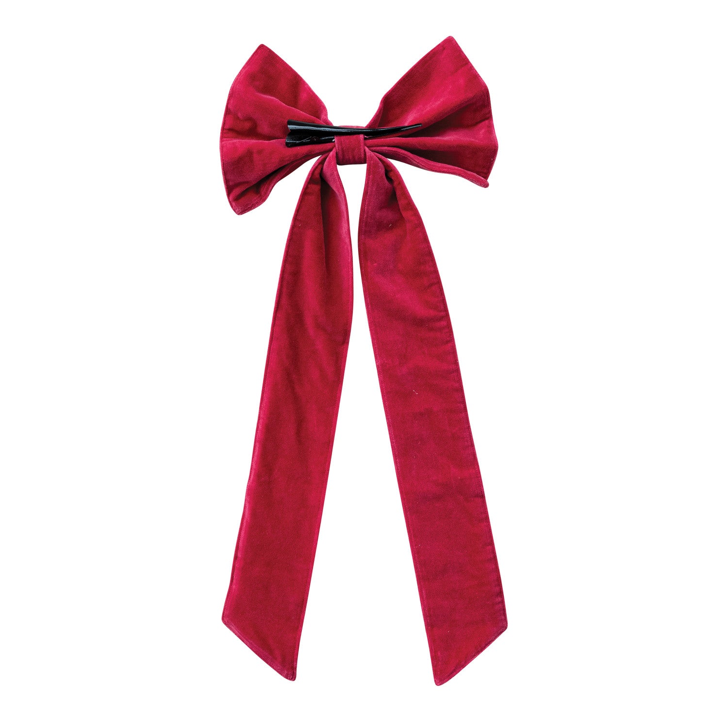 21" Fuchsia Clip-On Bow