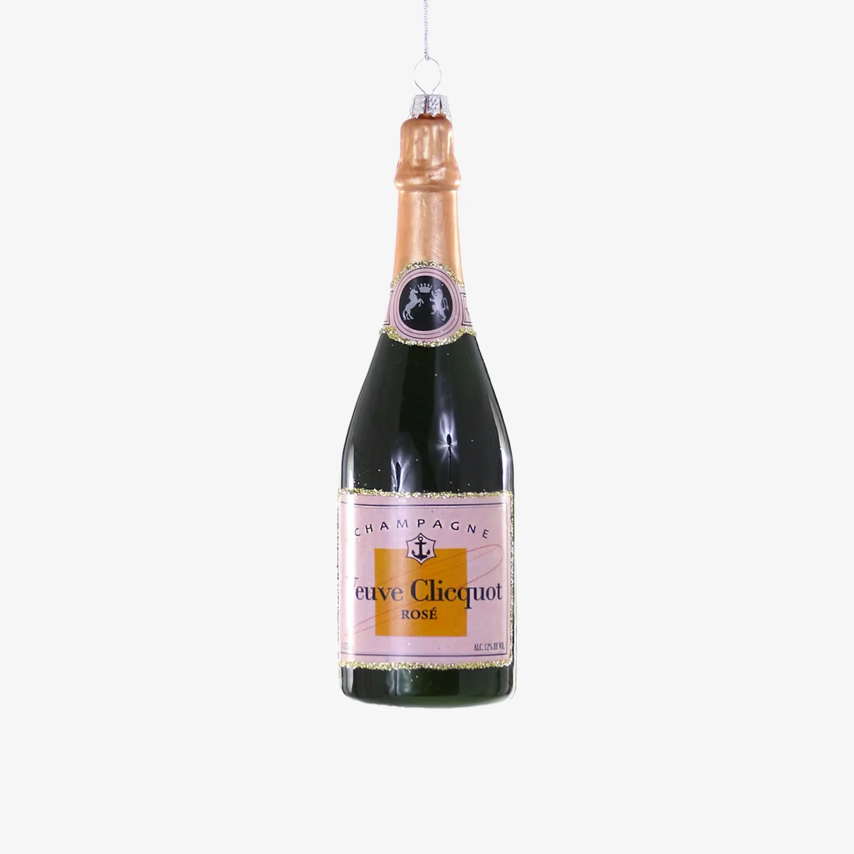 Champagne Rose Ornament
