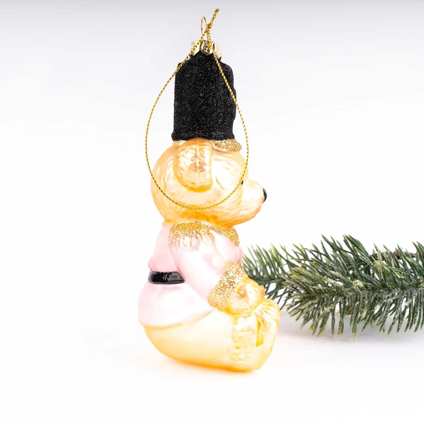 Pink Teddy Bear Ornament