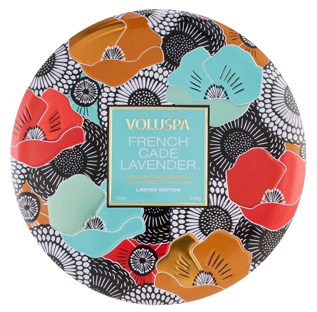 French Cade & Lavender XXV Anniversary 3W Tin