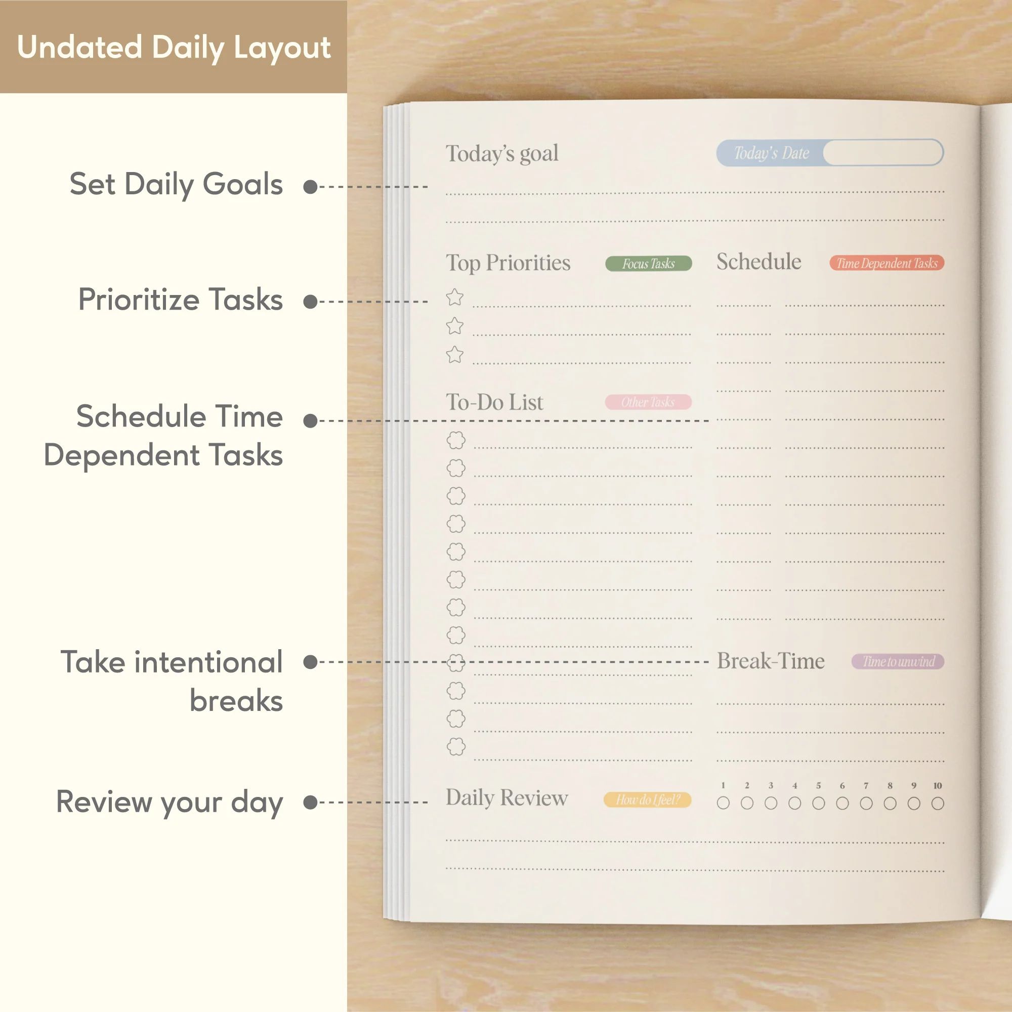 Teacake Daily Planner