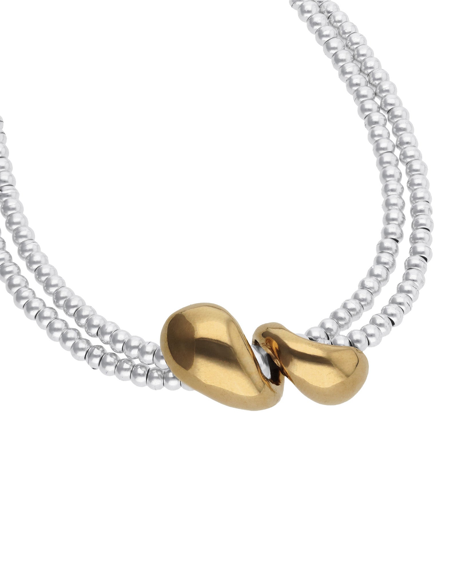 Axis Gold & Silver Necklace