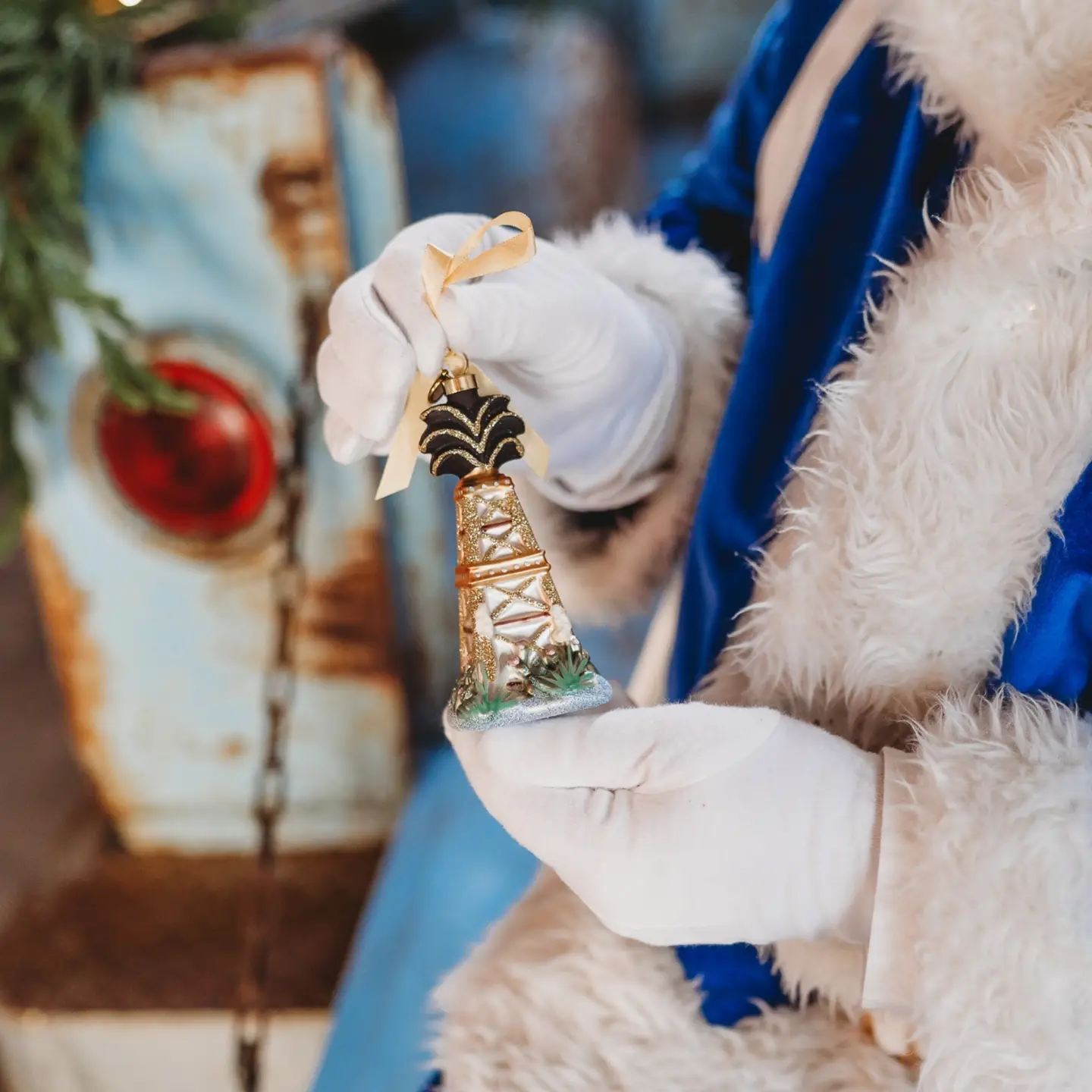 Texas Oil Derrick Christmas Ornament – 2026