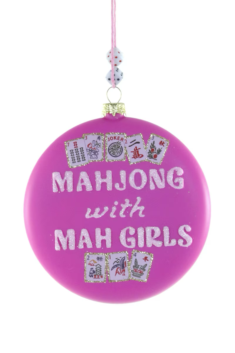 'Mahjong With Mah Girls' Ornament