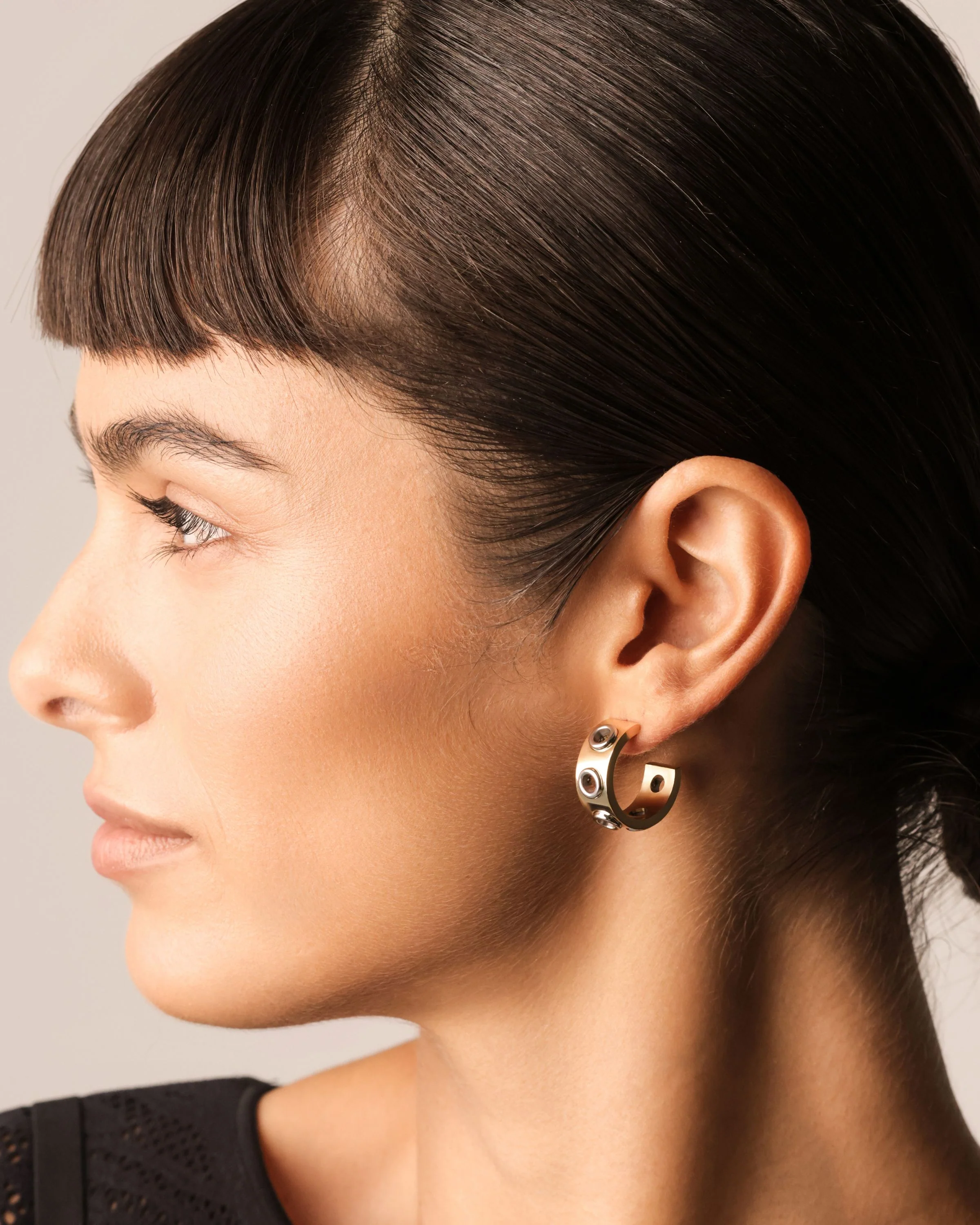 The Hole Hoop Earrings In Gold