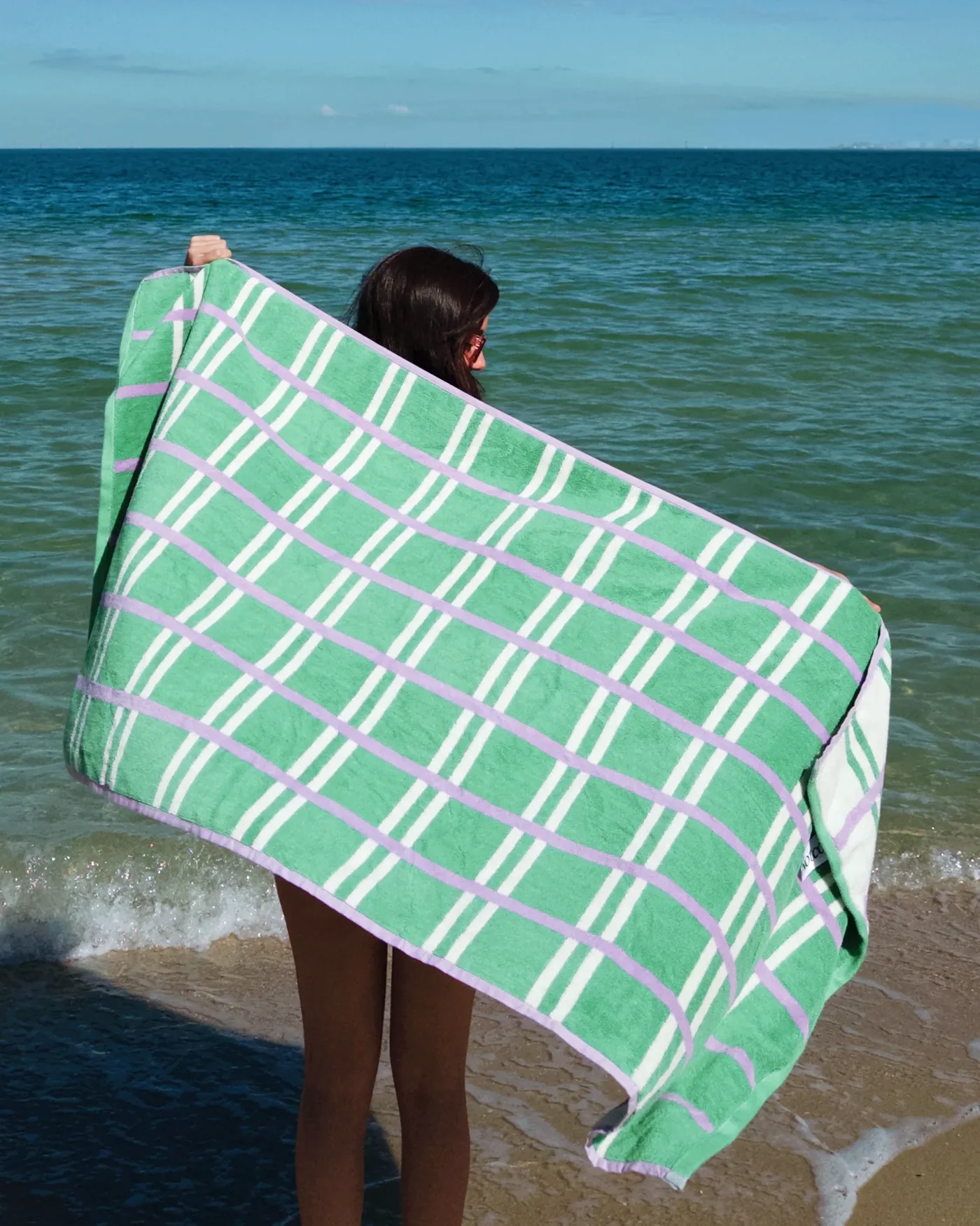 Lavender Fields Beach Towel