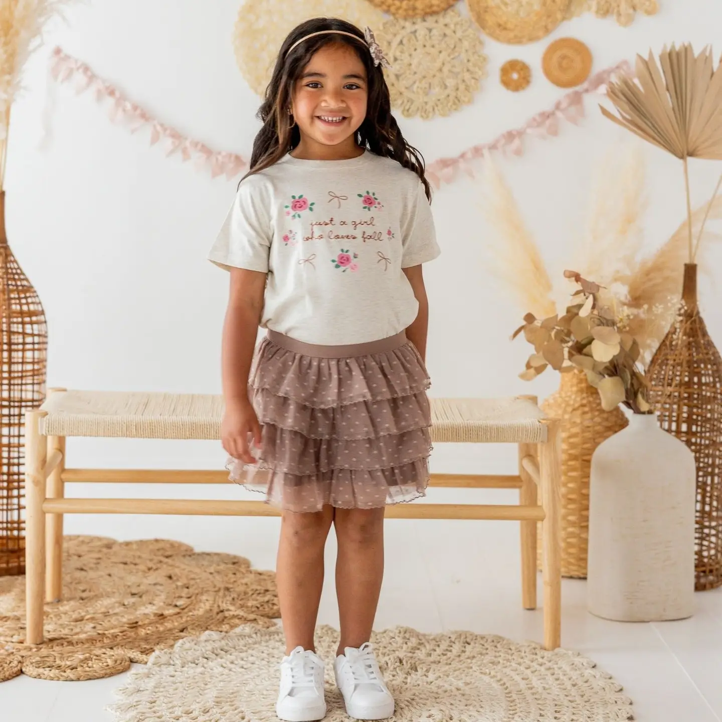 Just A Fall Girl Short Sleeve T-Shirt