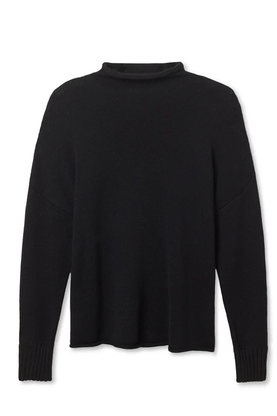 True Black Nova Cashmere Sweater