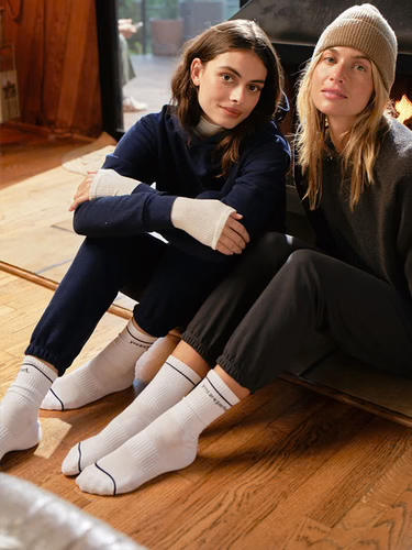 'You Are Perfect" White Socks