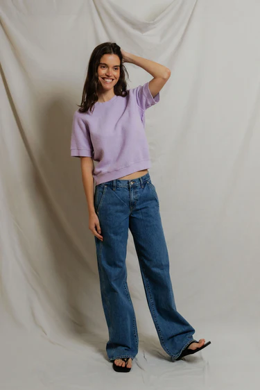 Ultraviolet Kennedy Core Fleece Short Sleeve