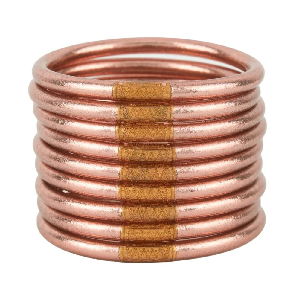 BuDhaGirl Rose Gold All Weather Bangles®