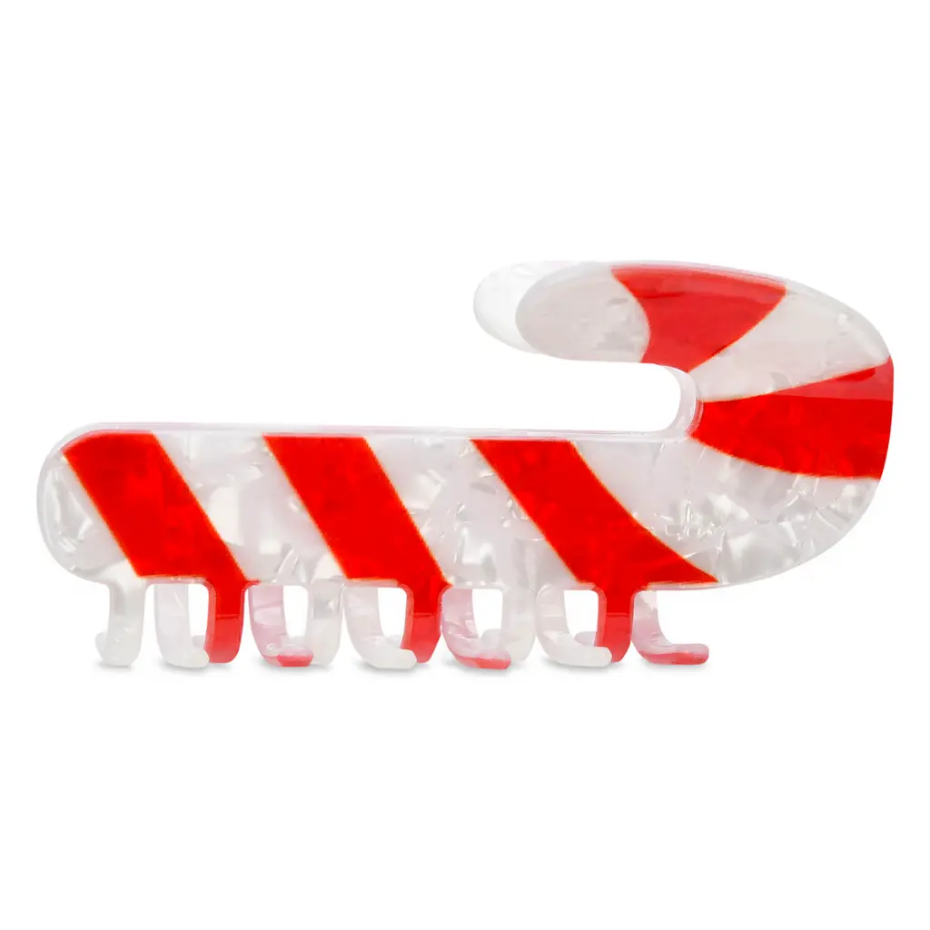 Candy Cane Hair Clip