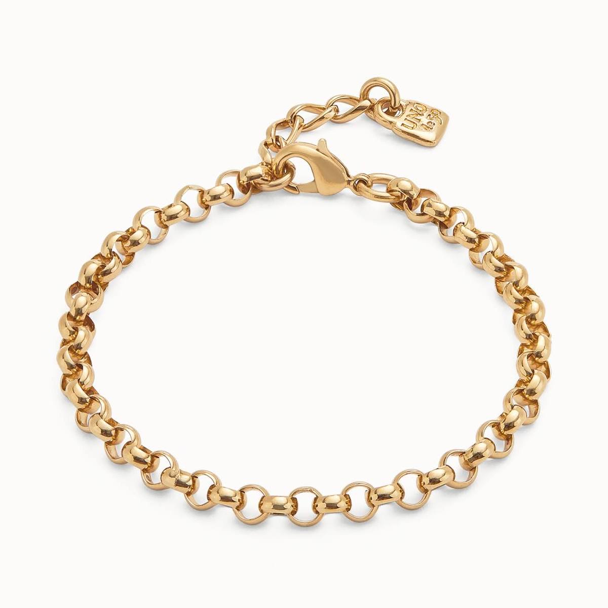 Gold Link Chain Bracelet