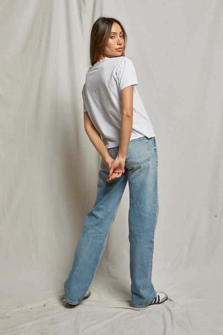 Harley Crispy Lightweight Cotton Boxy Crew Neck Tee