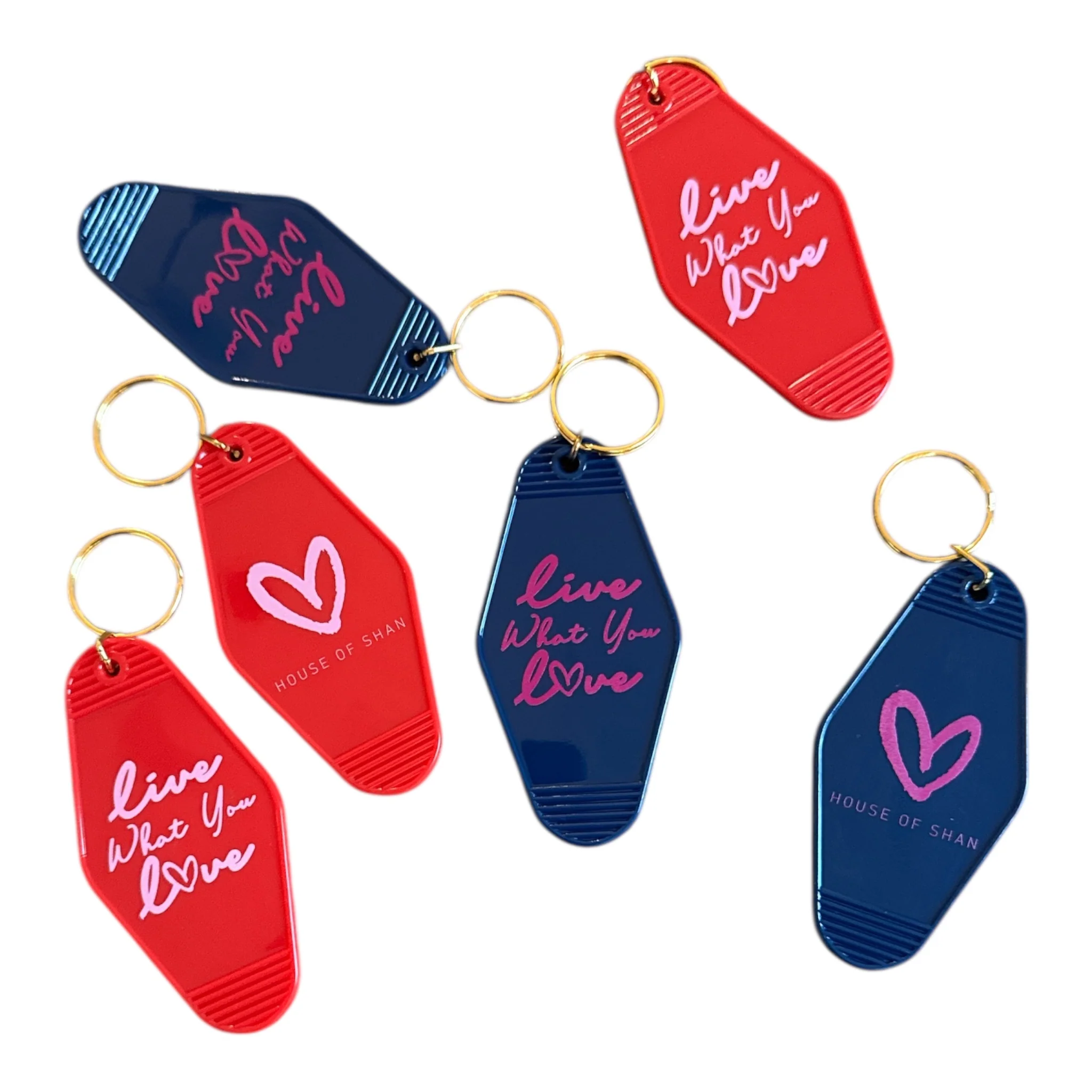 LWYL Vintage Hotel Keychains