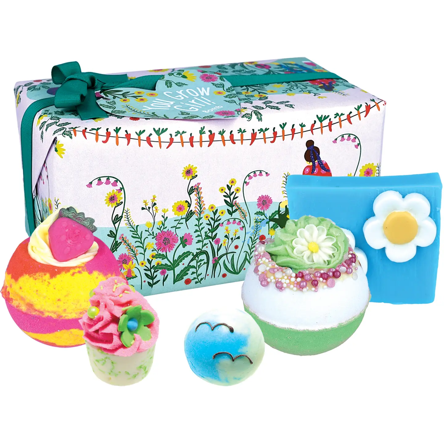 You Grow Girl Wrapped Gift Pack