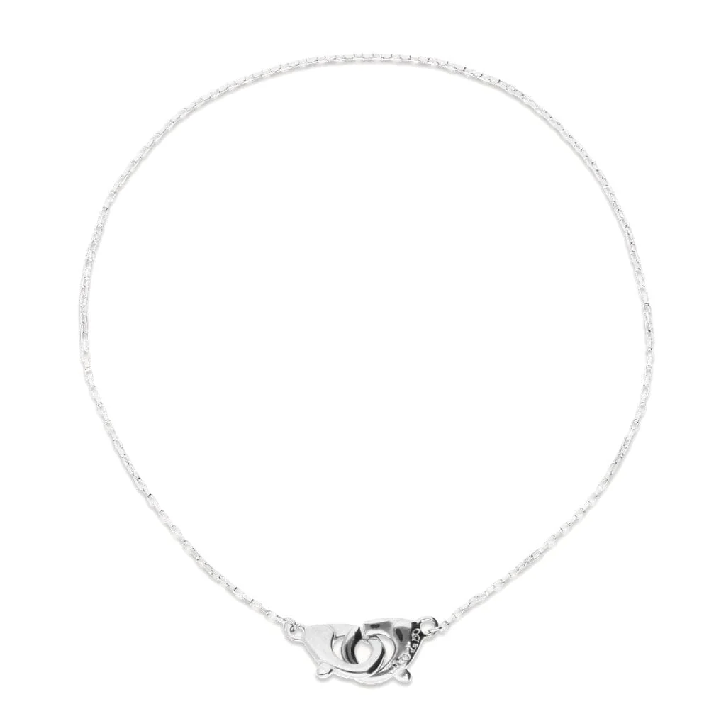 Ser Inseparable Silver Necklace