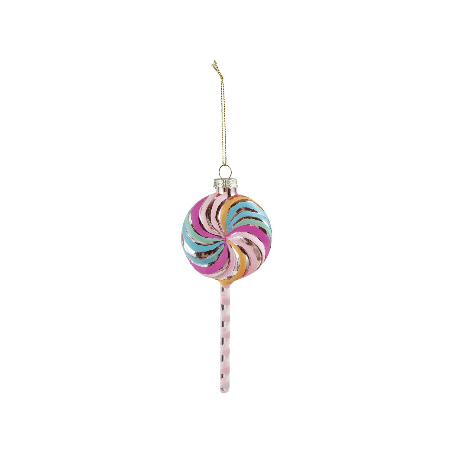 Glass Lollipop Ornament